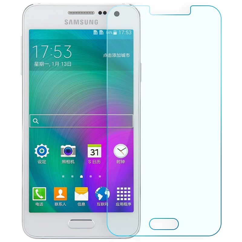 Закаленное стекло для SAMSUNG Galaxy A3 A5 A7 2015 2016 2017 A8 A9 Защитная крышка экрана 9H на A300 A310