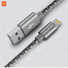 Xiaomi кабель для iPhone Быстрая зарядка кабель для передачи данных для iPhone X XS MAX 8 7 6 6 S 5 iPad мини зарядное устройство USB шнур