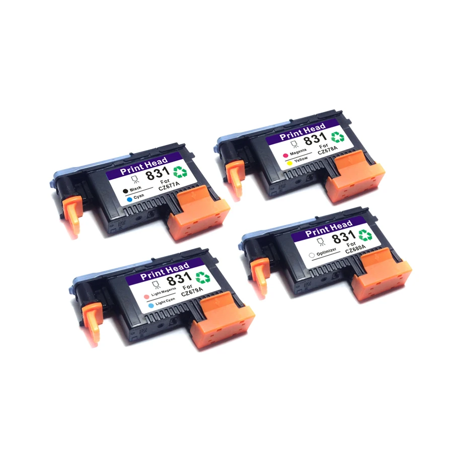 2 комплекта/8 шт. печатающей головки совместимый для hp831 CZ677A CZ678A CZ679A CZ680A 831 латекс 310