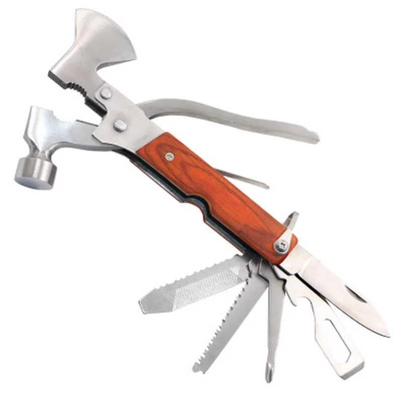

Multifunctional outdoor emergency safety hammer axe vehicle-mounted lifesaving safety hammer multipurpose hammer window breaker