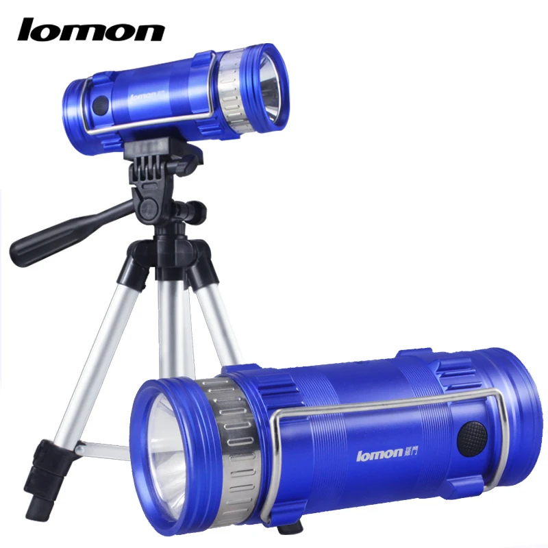

Professional LED Fishing Light White Blue Light Zoom Rechargeable LED Flashlight Olight with Tripod Bait Insert rod bracket Set