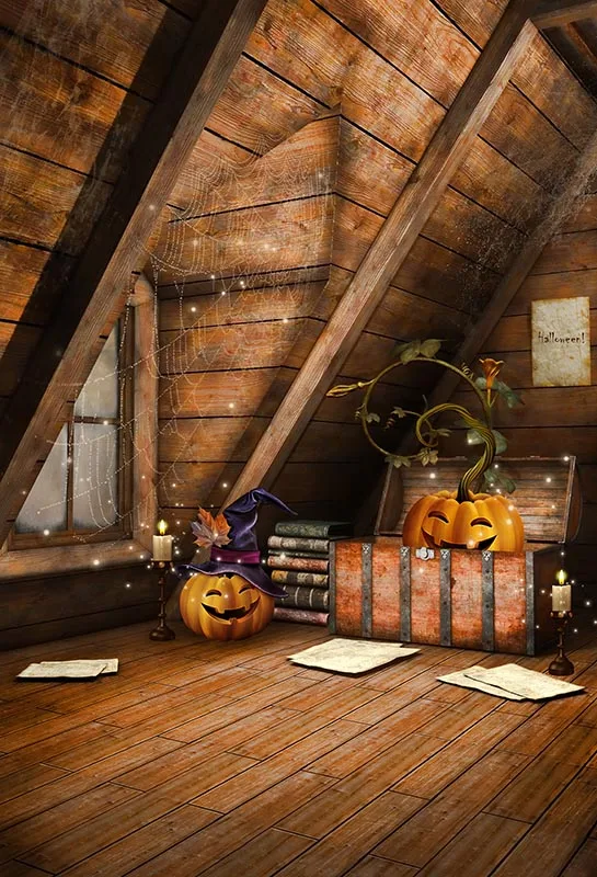 

Vintage Halloween photo backgrounds wooden house Photography backdrops For kids Photo Studio accessories Photographic props