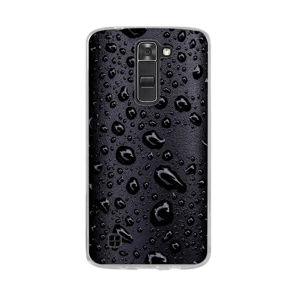 Чехол с милым рисунком животных для LG K7 мягкий силиконовый чехол из ТПУ 2016