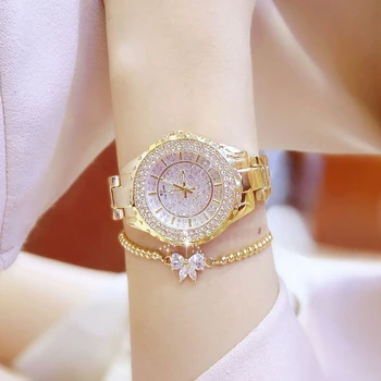 

2019 Hot Sell Women Watches Luxury Quartz Lady Watch High Quality Rhinestone Female Wristwatch Casual Clock Relogio Feminino