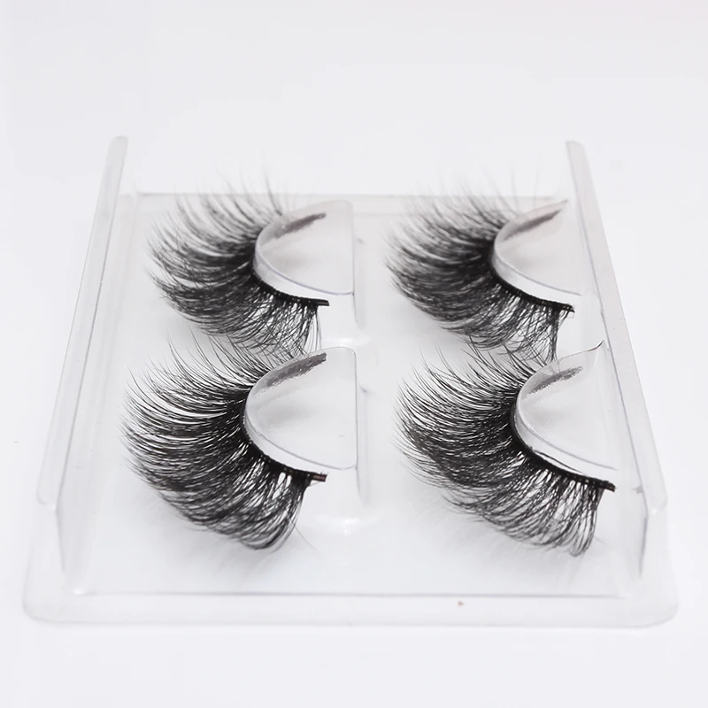 LEHUAMAO 2 Pairs 3D Mink Lashes Natural Long False Eyelashes Dramatic Volume Fake Lashes Makeup Eyelash Extension Silk Eyelashes LEHUAMAO 2 Pairs 3D Mink Lashes Natural Long False Eyelashes Dramatic Volume Fake Lashes Makeup Eyelash Extension Silk Eyelashes
