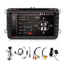 2017 Android 6.0 reproductor de DVD Del Coche para skoda fabia 2 rapid Superb Octavia PASSAT CC JETTA TIGUAN TOURAN 3G radio Rds 3G Gps wifi