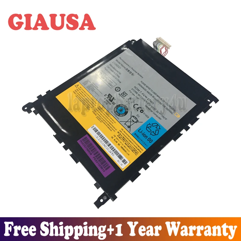 GIAUSA New 7.4V 27Wh L10M2I21 Battery for Lenovo IdeaPad K1 Tablet Series | Компьютеры и офис