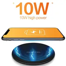 10 Вт Быстрое беспроводное зарядное устройство для samsung Galaxy S6 edge S8 S7 Qi зарядное устройство для iPhone