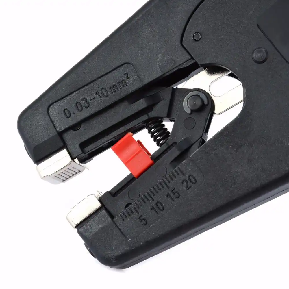 Senmubery Alicates de pelacables el/éctricos ajustables de 0,03 a 10 mm de precisi/ón para electricistas