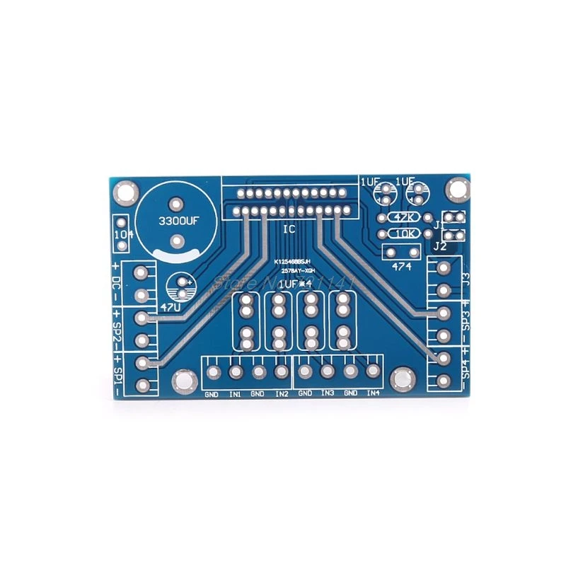 Усилитель мощности TDA7388 4 канала 4x41 Вт аудио DC 12 в 14 5 BTL PC Автомобильный AMP PCB MAR22