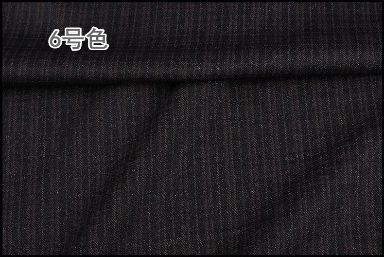 Высококачественный камвольный хлопок свободный костюм ткань брюки T/R материал на заказ брюки ткань