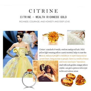 

Natural Gemstone Citrine Yellow LMCTR