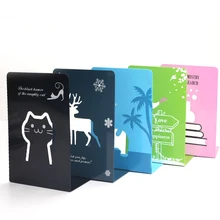 Офисные принадлежности студенческие канцелярские принадлежности Настольный металлический полый книга комиксов стенд Телескопическая Подставка для книг 8,5 Дюймов