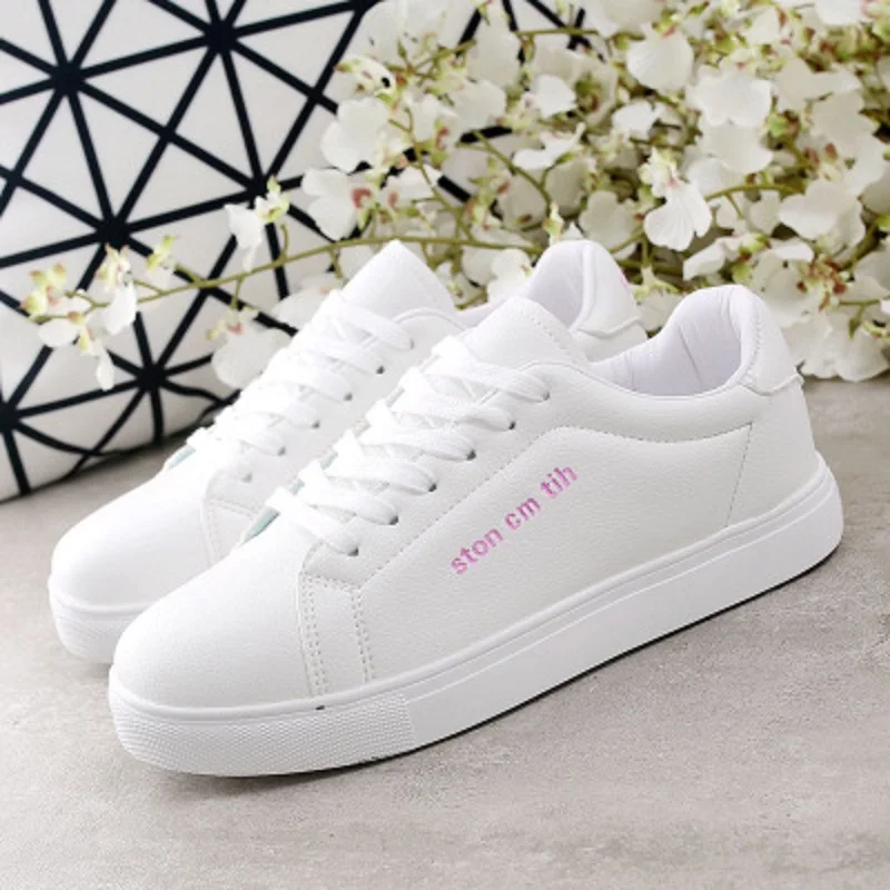 

Small white shoes female 2019 new Korean version of Harajuku wild student casual shoes