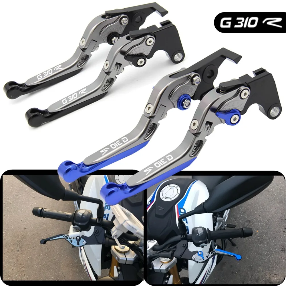 

For BMW G310R G 310R 2017 G310R 2018 CNC Motorcycle Accessories Folding Extendable Brake Clutch Levers LOGO G310 R 2017-2018