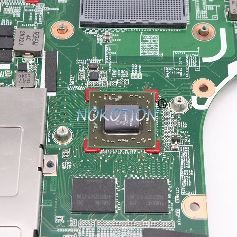 NOKOTION оригинальный 686970-001 основная плата для HP EliteBook 8570 P Материнская плата ноутбука DDR3 HM76 полный Тесты