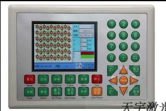 

original ruida CO2 laser control system RDC6332G control panel For Laser Engraving And Cutting Machine