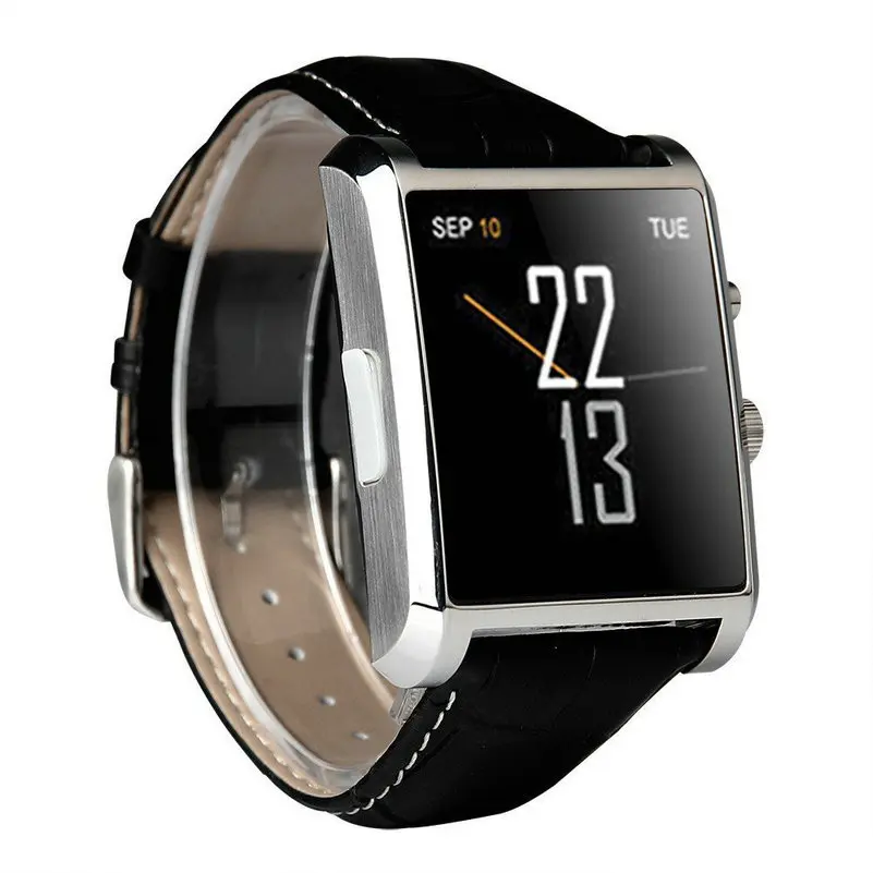 Sport Smart Watches Waterproof Bluetooth Leather Camera