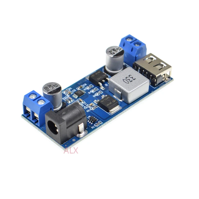 12V/24V à 5V 5A 25W DC DC convertisseur abaisseur régulateur de