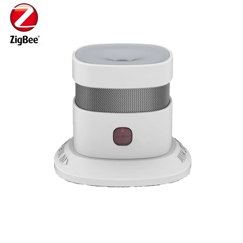 Heiman 10 лет Срок службы батареи датчик дыма Zigbee Детектор пожарной сигнализации умный дом Датчик 2,4 ГГц Высокая чувствительность Bulit в батарее