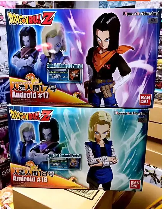 

Standard android 18 lazuli android 17 Lapis figure Dragon Ball Z assembly model kit