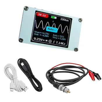 

Mini Pocket Handheld Portable Ultra-small Digital Oscilloscope 1M Bandwidth 5M Sample Rate Digital Oscilloscope Kit
