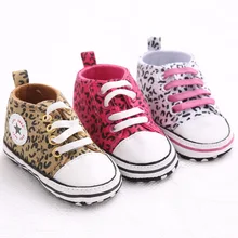 1Pair Drop Shipping Fashion Baby Sneakers Canvas Sports Baby Girl Shoes Toddler Shoes Soft Sole Baby