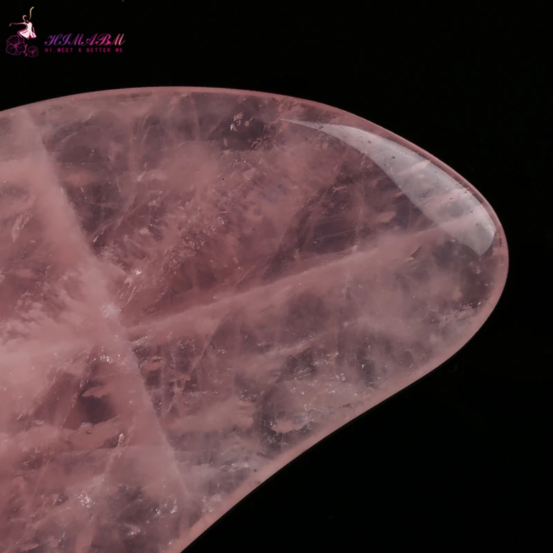 HIMABM Natural Rose Quartz Gua Sha Guasha Board Face Body SPA Massage Relax Tool Wrinkle reduction Face Massage Tool Acupuncture HIMABM Natural Rose Quartz Gua Sha Guasha Board Face Body SPA Massage Relax Tool Wrinkle reduction Face Massage Tool Acupuncture
