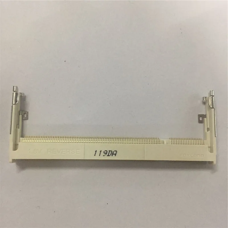 

1PCS Notebook Memory Slot Socket 1.8V REVERSE 200P 5.2MM 5.2H 119DR