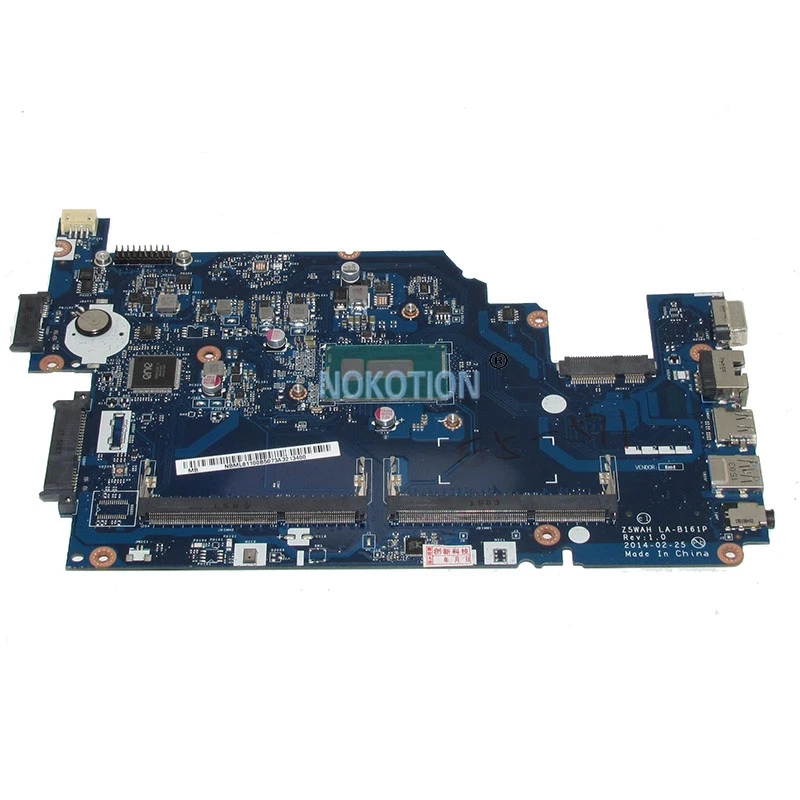 NOKOTION Z5WAH LA B161P NBML81100B NB ML811 00B Main boardFor font b acer b font Aspire