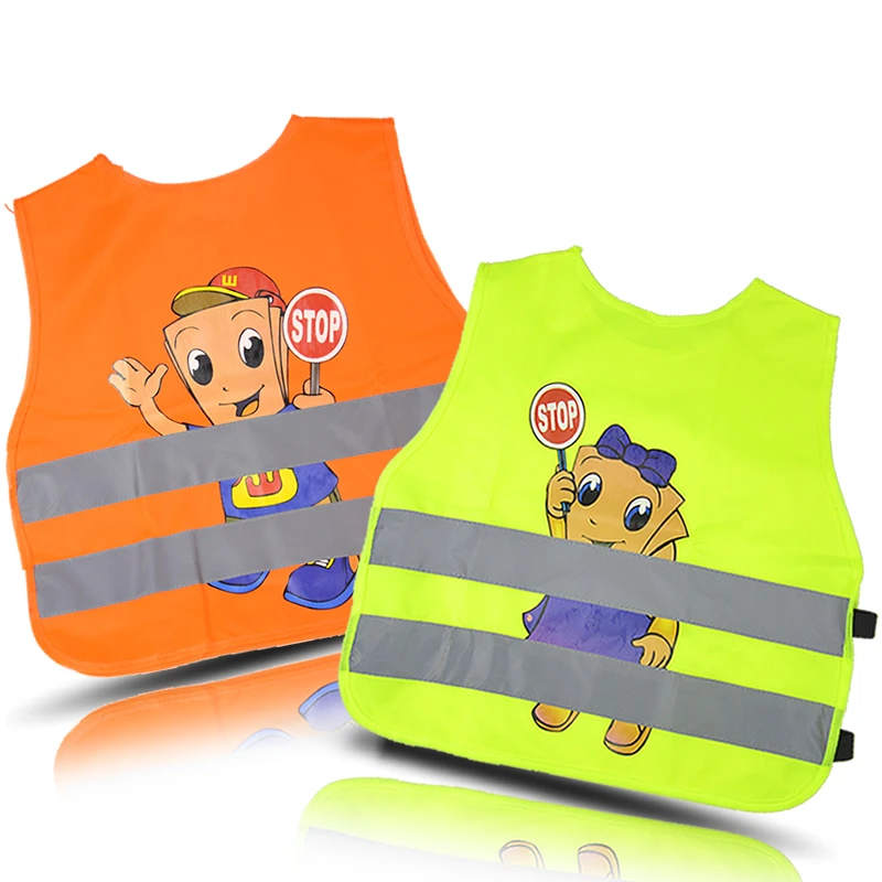 Children Reflective Vest, Clothes Provides High Visibility Day & Night