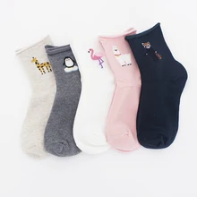 Регулируемая теплая овечка для беременных женщин Тигр свободный размер удобный эластичный милый хлопок Harajuku мягкий аномальный Жираф 1 пара студентов