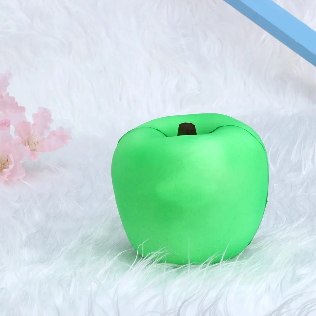 Изысканный весело Crazy Apple Ароматизированная подвеска медленно поднимающийся 12 см моделирование детские игрушки Kawaii плюшевая игрушка для