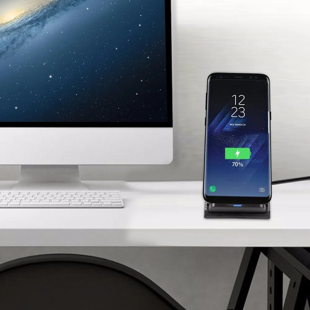 

Wireless Charger Portable Folding Charging Stand Universal qi Wireless Charger for Samsung S8 S7 plus S6 Wireless Charging Pad