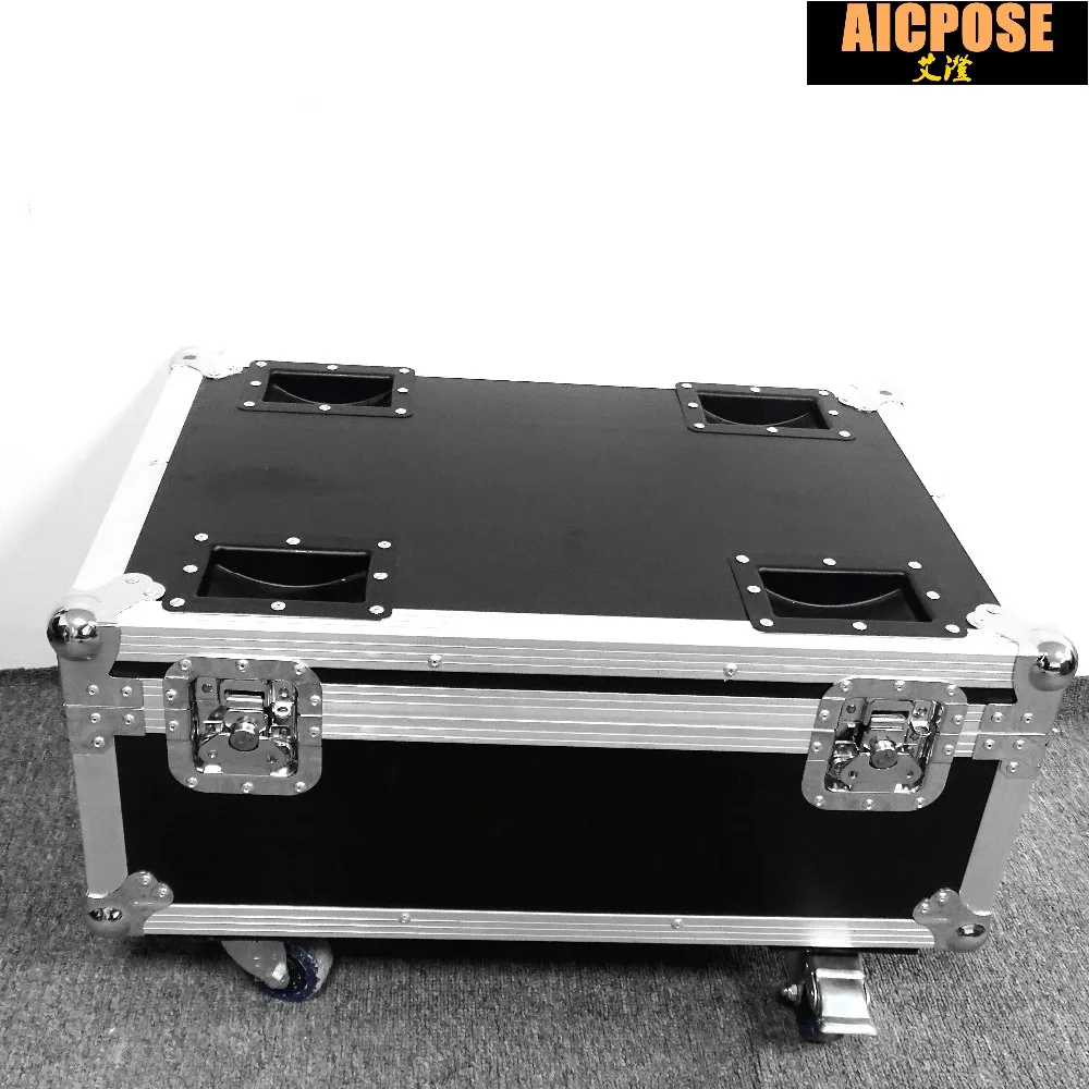 10 шт. 7x12 Вт Светодиодный прожектор RGBW 4 в 1 плоский светодиодный Par с чехол dmx512 для
