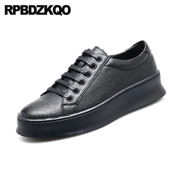 

Black Sneakers Hidden Height Increasing Shoes Skate White Comfort Designer Men Red Trainers Platform Casual Elevator Creepers