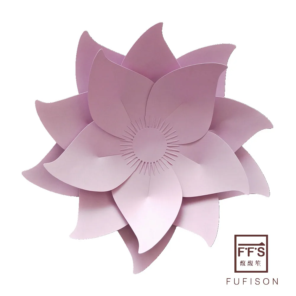 

FFS Paper Flowers DIY Party Backdrop Wedding Room Decoration Wall stickers