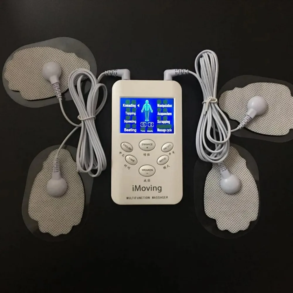 EMS Tens Machine Unit Electric Massager Pulse Muscle Stimulator