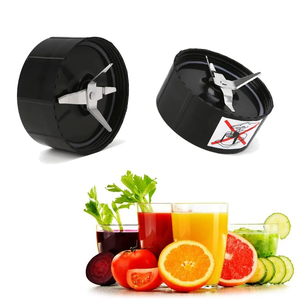 

New Cross Blade Replacement Part For Magic Bullet Included Rubber Gear Seal Ring Kitchen Juicer Accessories Part