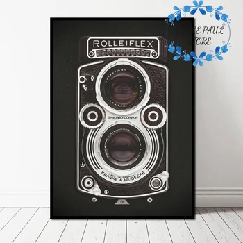 

Vintage Camera Vintage Retro Art Canvas Poster Wall Picture for Living Room No Frame