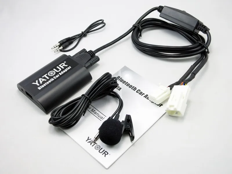 Yatour YT-BTA автомобиль радио Bluetooth MP3 Hands free интерфейсы для toyota, lexus, Scion 6+ 6PIN с существует компакт-диска