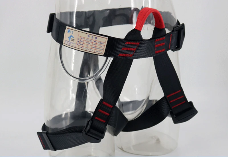 Профессиональный открытый спортивный ремень безопасности скалолазание жгут поддержка талии половина тела жгут авиационное оборудование для выживания