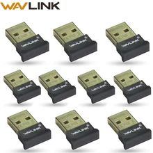 Wavlink 5/10 шт. USB Bluetooth адаптер V4.0 Двойной режим Bluetooth ключ адаптер совместим с Windows 7/8/10/Vista/XP для ПК