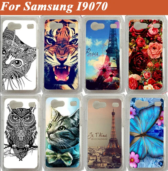 Чехол с популярным рисунком для самостоятельной сборки Жесткий Samsung Galaxy S Advance i9070