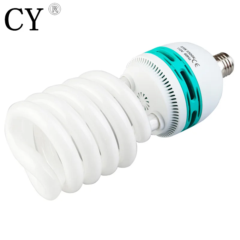 110V Photo Daylight Fluorescent Bulb Lamp 85W 5500K studio continuous