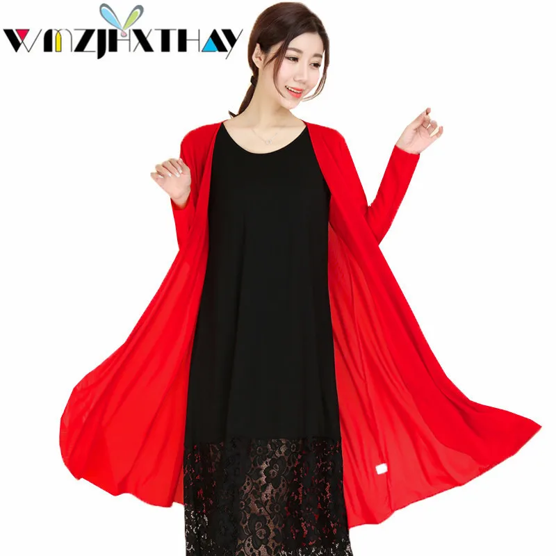 

20 Colors Plus Size XL-5XL Sun Protection Clothing 2019 Spring Summer Loose Outside Beach Cardigan Ice Silk Yarn Shawl JXT103