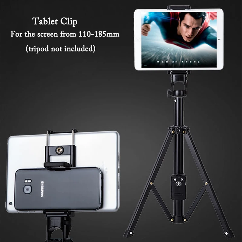 Portefeuille-2-in-1-Universal-Tablet-Cell-Phone-Clip-Tripod-Holder-For-iPad-pro-air-iPhone-8-8plus-7-6-Samsung-Tab-Tripe-Adapter (2)