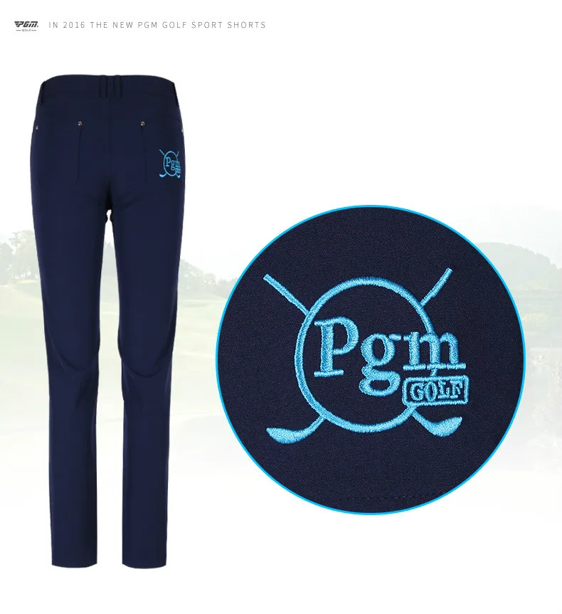 Very Cheap vIxGW Lady Clothes Women Golf Pants XS L Trousers Hight Elasticity Sportwear female Slim Pant Trouser pencil Golf Tennis Pant Solid