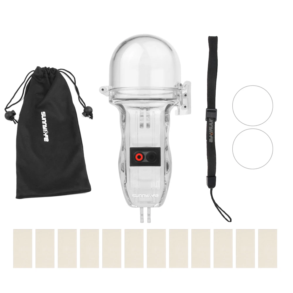

60m Camera Diving Underwater Waterproof For DJI OSMO Pocket Gimbal Protective Case Housing Cover shell with Hand Strap