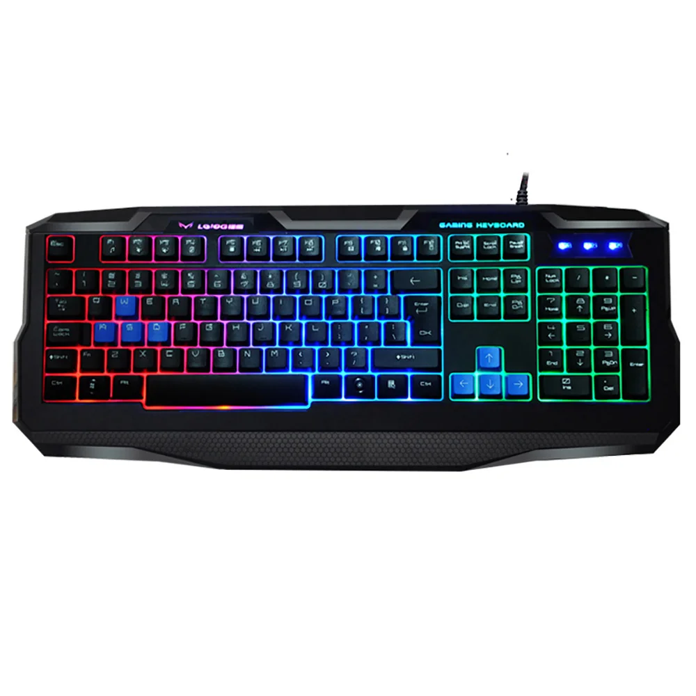 K3 font b Game b font font b Laptop b font Keyboard Ergonomics Player Backlight Usb